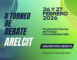 Abierto el plazo de inscripción para el II Torneo de Debate ARELCIT: Cádiz será sede del encuentro nacional universitario